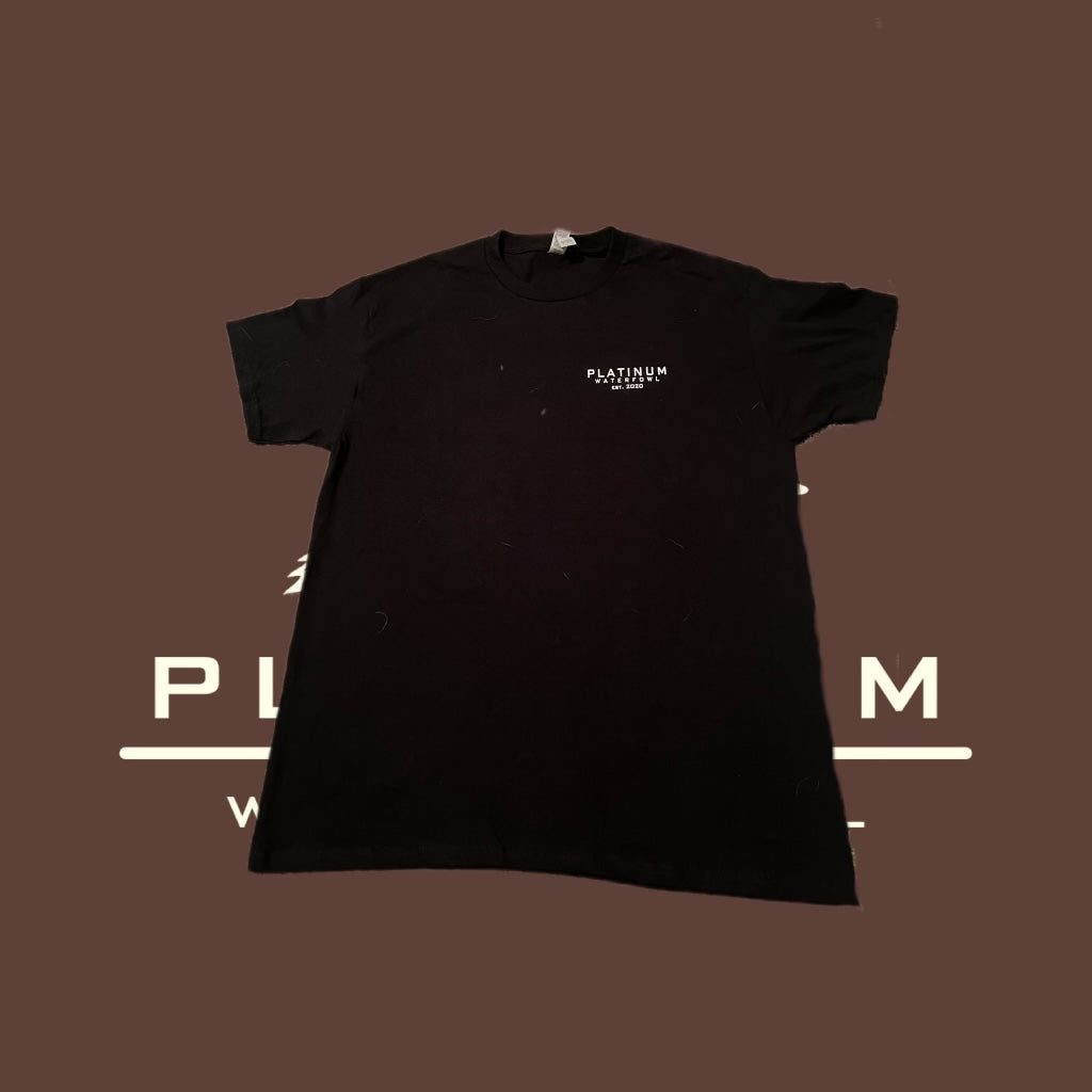 Black center console short sleeve t-shirt