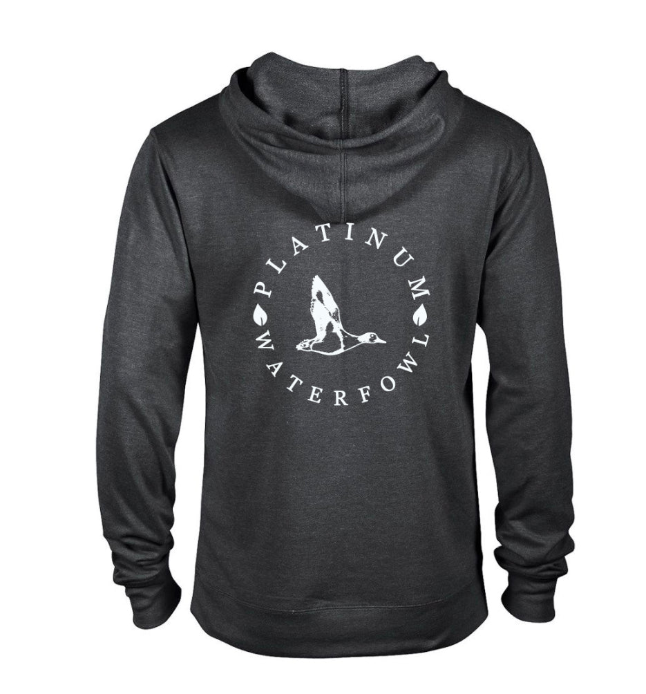 Charcoal/White Delta Hoodie