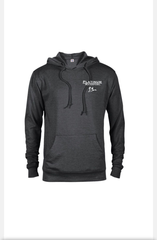 Charcoal/White Delta Hoodie